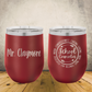 Personalized Laser Engraved Wine Tumbler for Teachers, School Counselors & Staff Appreciation