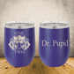 Personalized Optometrist Wine Tumbler 12oz Skinny Custom Stainless Steel Laser Engraved Cup, Ophthalmologist Present, Eye Doctor Gift, Optometry Professionals, Vision Care Professional Gift