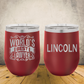 Personalized Lawyer Wine Tumbler 12oz Custom Laser Engraved Cup