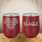 Personalized Occupational Therapist Wine Tumbler 20oz Custom Laser Engraved Cup