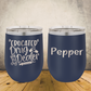 Personalized Pharmacist Wine Tumbler 12oz Stainless Steel Cup, Custom Laser Engraved Pharmacy Gift, Pharmacist Appreciation Gift for RPh, Pharmacy Technician