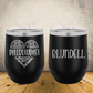 Personalized Phlebotomist Wine Tumbler 12oz Custom Laser Engraved Cup