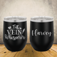 Personalized Phlebotomist Wine Tumbler 12oz Custom Laser Engraved Cup