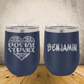Personalized Postal Service Worker Wine Tumbler 12oz Custom Laser Engraved Cup