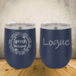 Personalized Speech Therapist Wine Tumbler 12oz Custom Laser Engraved Cup