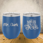 Personalized Laser Engraved Wine Tumbler 12oz Teacher Appreciation or Back to School Gift