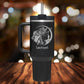 Personalized Fishing Handle Tumbler - Laser Engraved