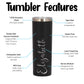 Personalized Tumbler for Employee, Employee of the Month Gift, World's Best, World's Coolest, Gift from Boss, End of Month, Coffee Mug
