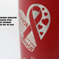 Personalized Assistant Principal Heart Travel Tumbler - Laser Engraved