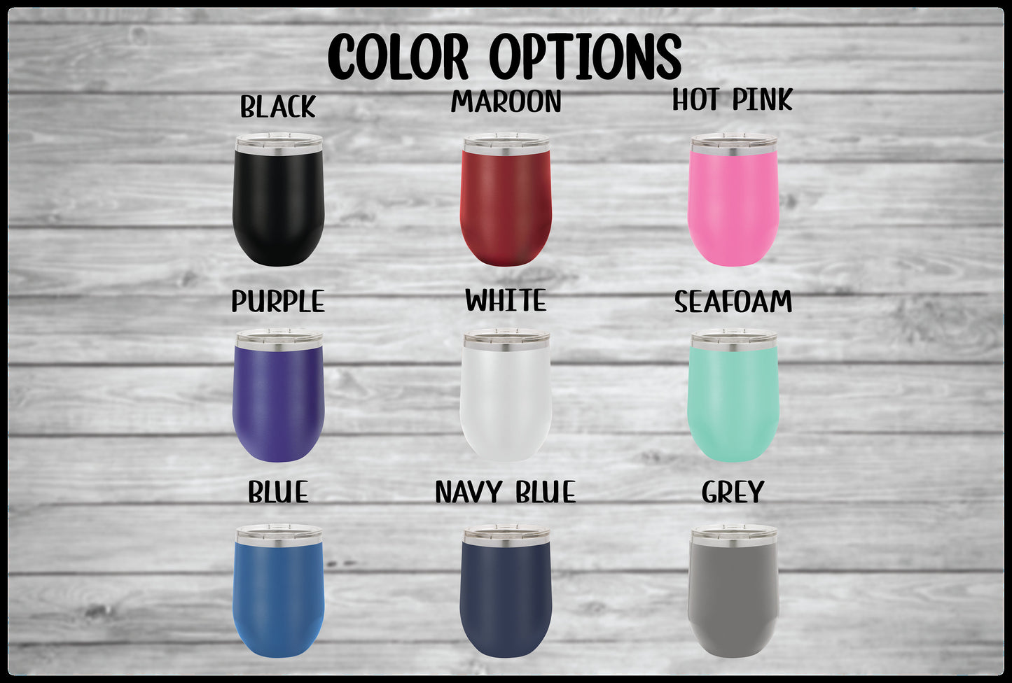 Personalized Don't Give a Sip Wine Tumbler - Laser Engraved