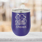 Personalized Future Veterinarian Wine Tumbler - Laser Engraved