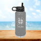 Personalized Principal Apple Water Bottle - Laser Engraved