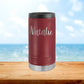 Personalized Horizontal Name Skinny Can Cooler - Laser Engraved