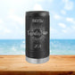 Personalized Family Vacation Skinny Can Cooler - Laser Engraved