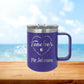 Personalized Teacher Heart Coffee Mug Tumbler - Laser Engraved