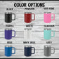 Personalized Groomsmen Groom Squad Coffee Mug Tumbler - Laser Engraved