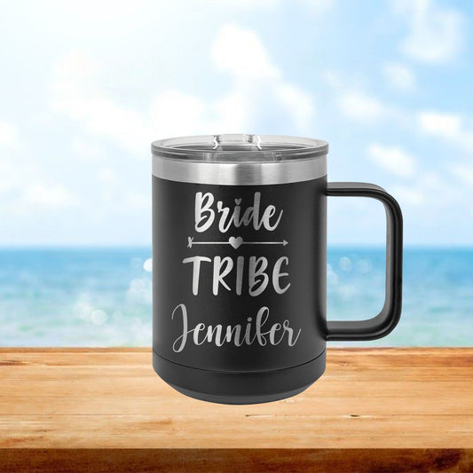 Personalized Bride Coffee Mug Tumbler - Laser Engraved