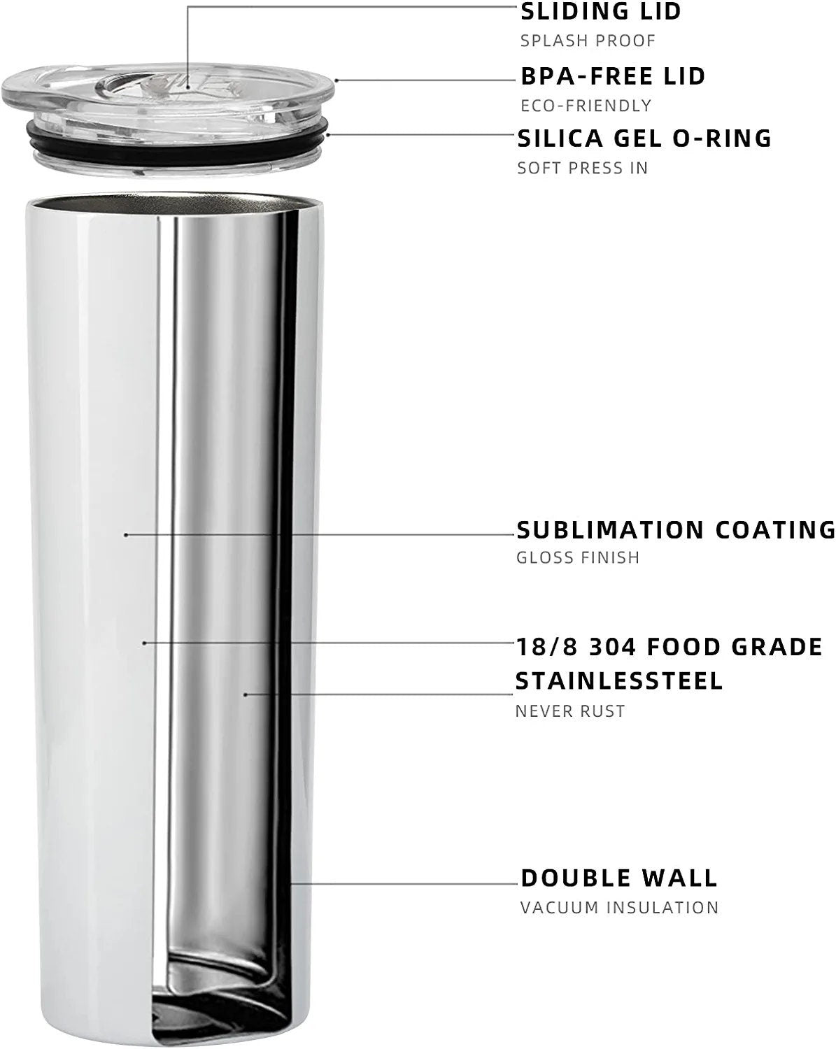 Personalized RN Stethoscope Tumbler - Sublimated