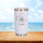 Personalized Chef Hat Travel Tumbler - Laser Engraved
