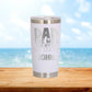 Personalized The Man, The Myth, The Legend Dad Travel Tumbler - Laser Engraved