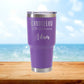 Personalized Counselor of Tiny Humans Daycare Travel Tumbler - Laser Engraved