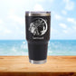 Personalized Fisher Travel Tumbler - Laser Engraved