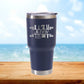 Personalized Hairdresser Monogram Travel Tumbler - Laser Engraved