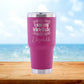 Personalized Livin That Mom Life Travel Tumbler - Laser Engraved