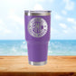 Personalized Essential Postal Worker Monogram Travel Tumbler - Laser Engraved