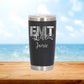 Personalized EMT Life Travel Tumbler - Laser Engraved