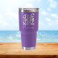 Personalized Wife Mom Boss Travel Tumbler - Laser Engraved