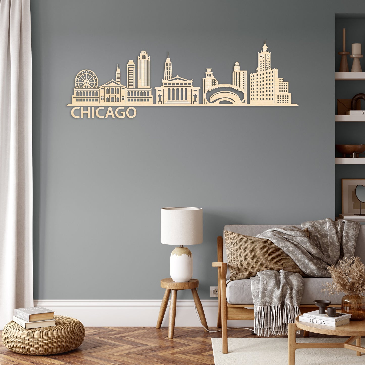 Chicago City Skyline