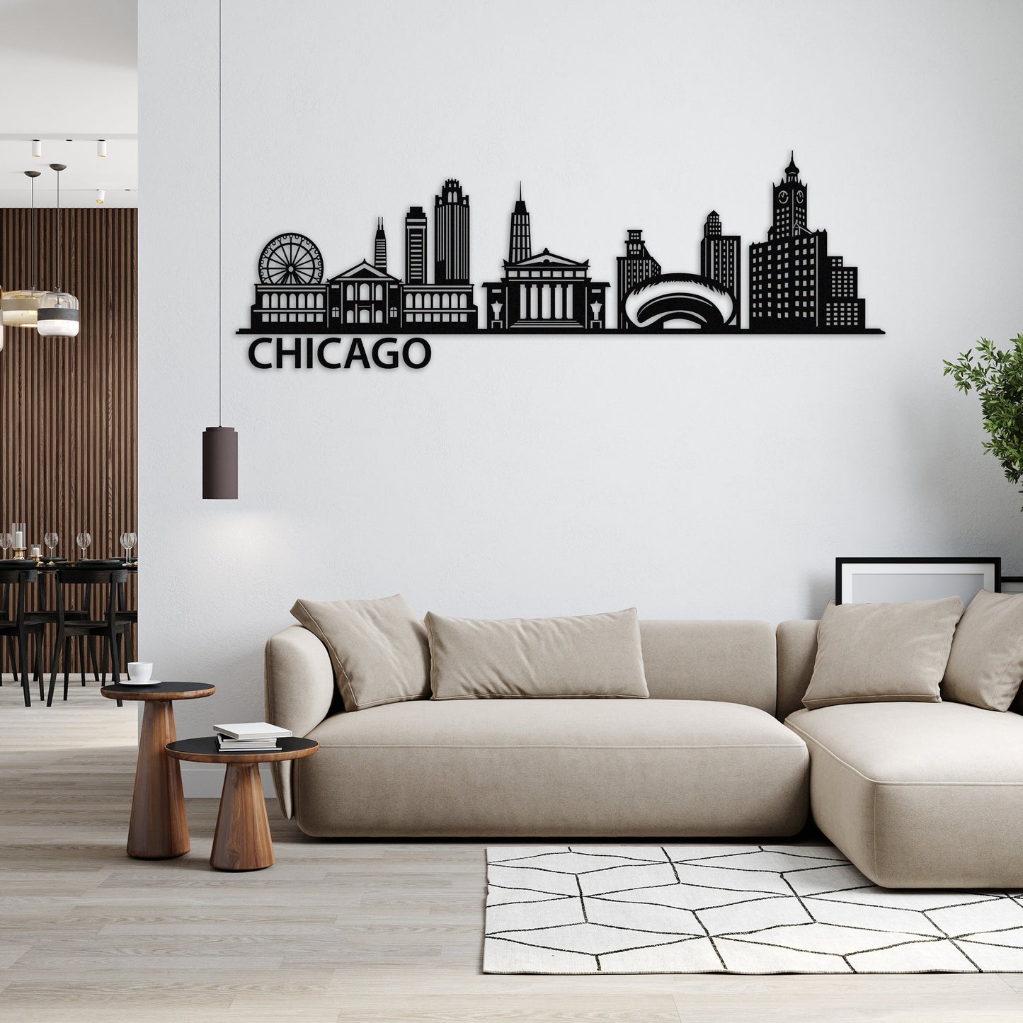 Chicago City Skyline