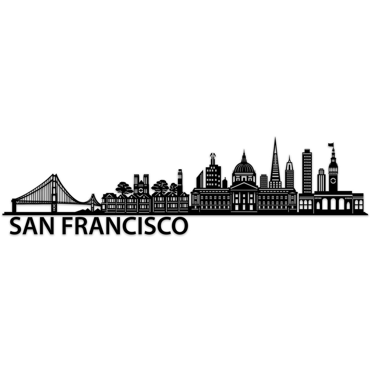 San Francisco City Skyline