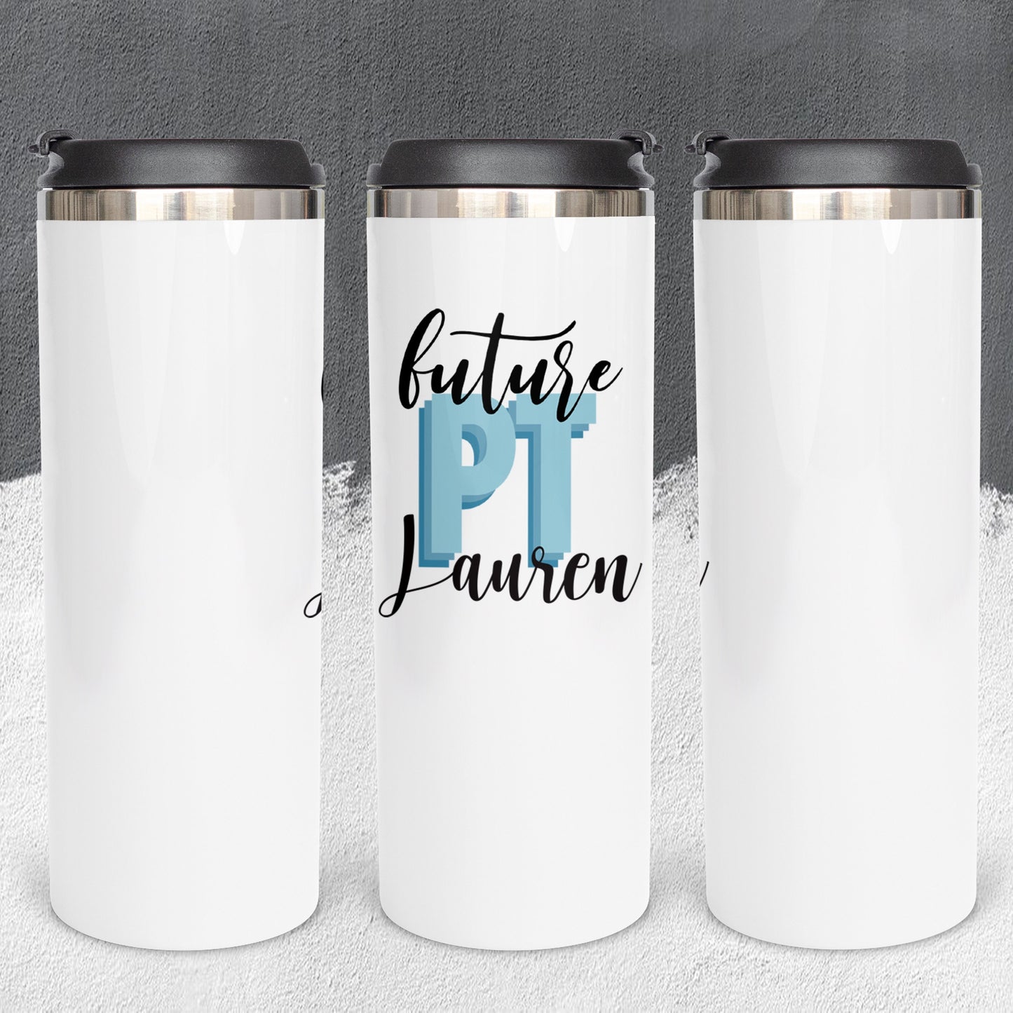 Personalized Future Physical Therapist Tumbler - Sublimated