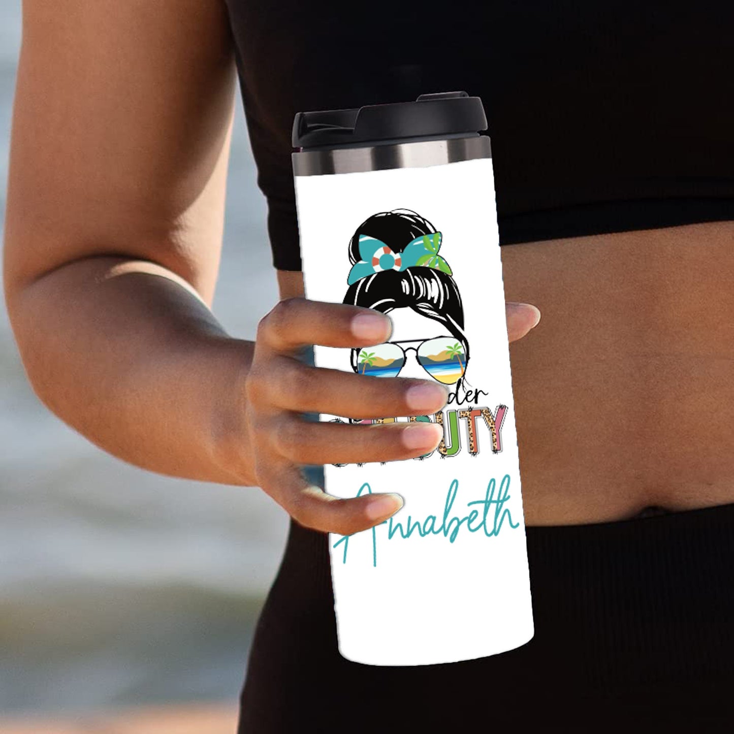 Personalized Bartender Off Duty Tumbler - Sublimated