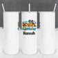 Personalized School Counselor School Supplies Tumbler - Sublimated