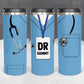 Personalized Doctor Badge Full Color Wrap Tumbler - Sublimated