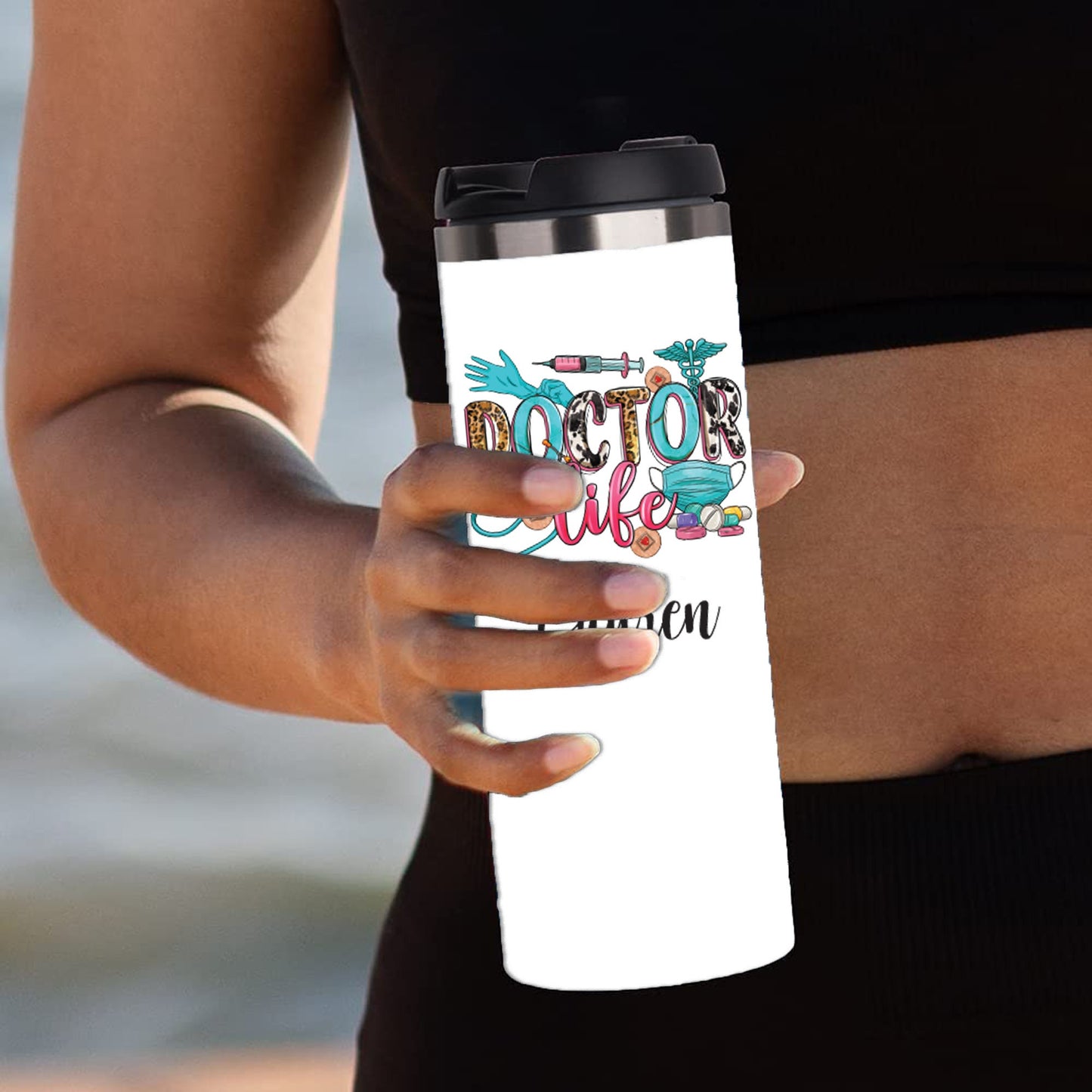 Personalized Doctor Life Tumbler - Sublimated