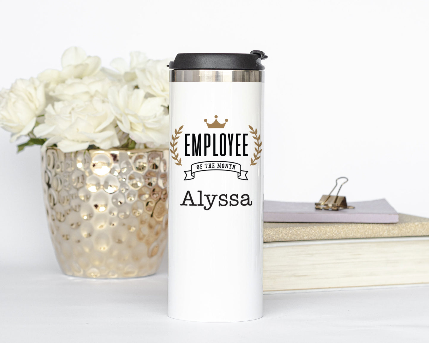 Personalized Employee of the Month Tumbler - Sublimated