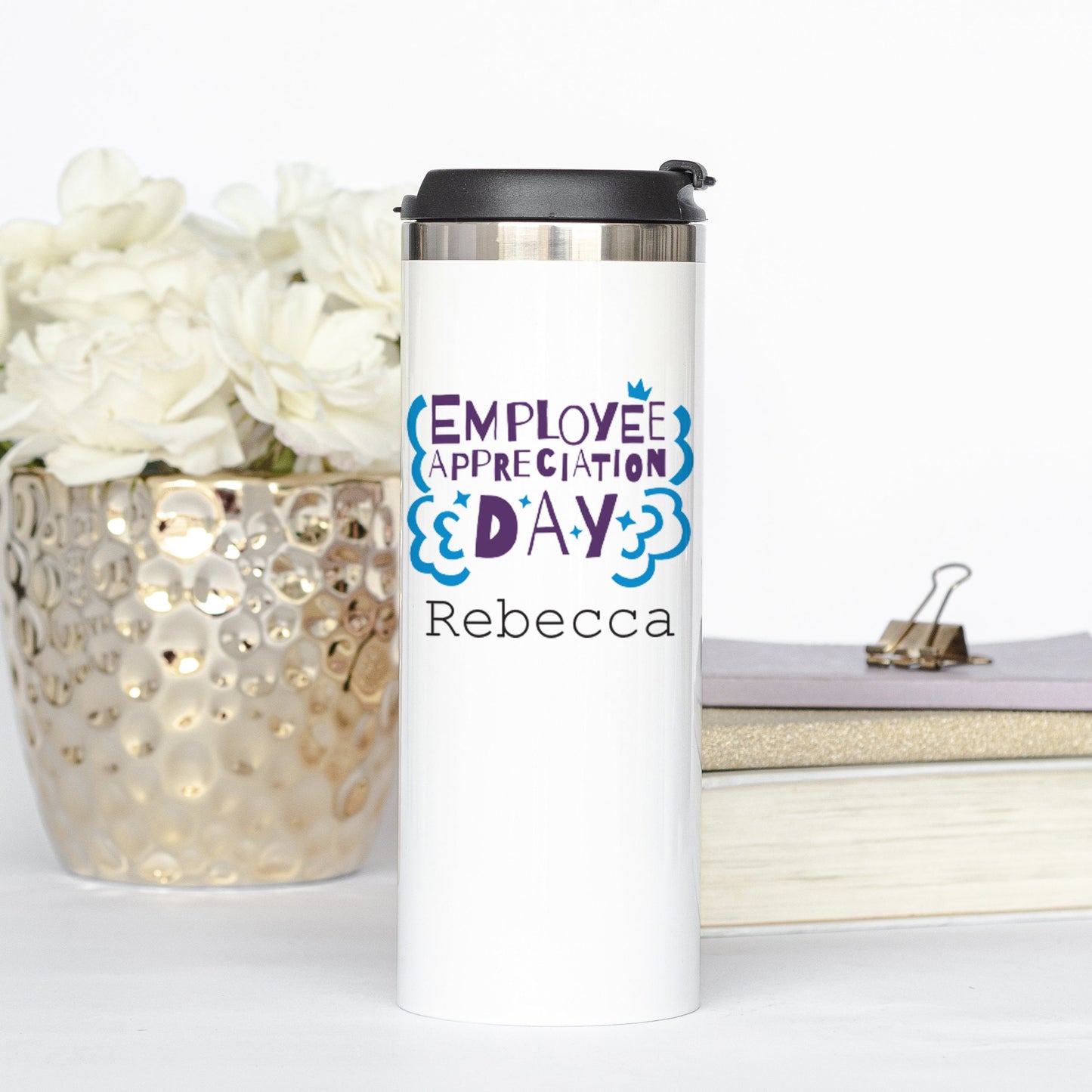 Personalized Employee Appreciation Day Tumbler - Sublimated