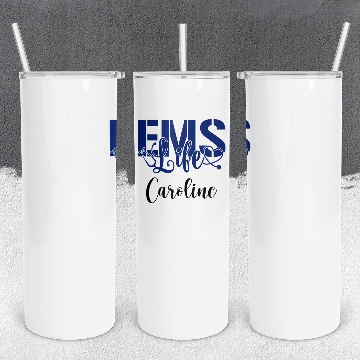 Personalized EMS Life Tumbler - Sublimated