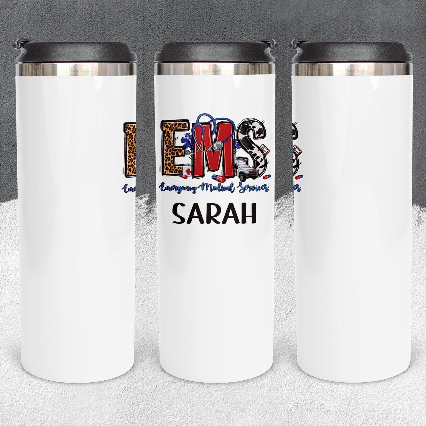 Personalized EMS Tumbler - Sublimated