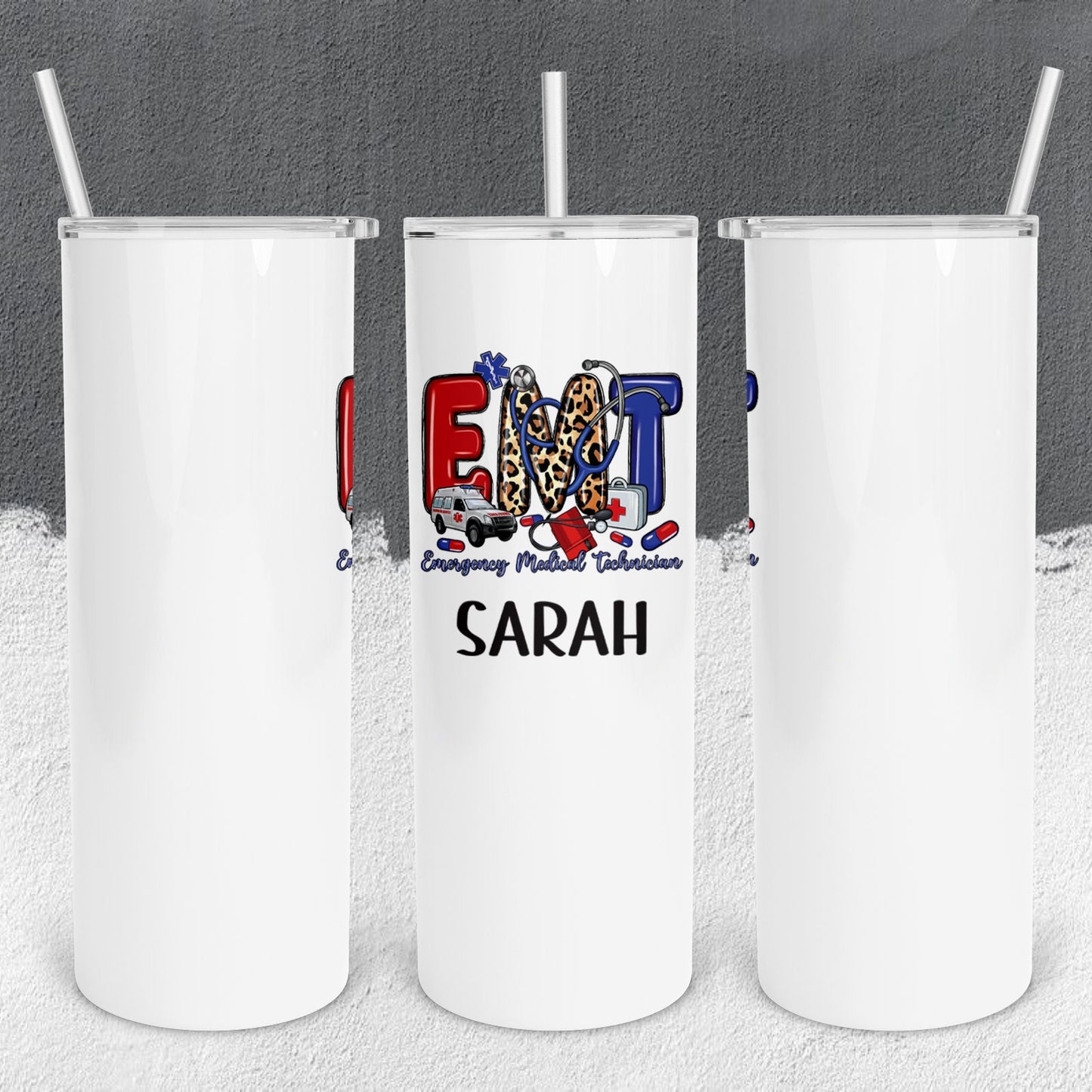 Personalized EMT Tumbler - Sublimated