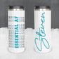 Personalized Essential Worker Stacked Effect Tumbler - Sublimated