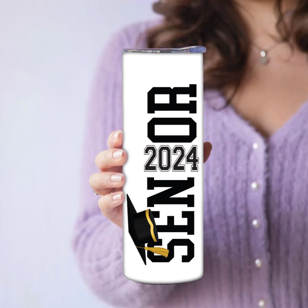 Personalized Graduation with Name and Year Tumbler - Sublimated