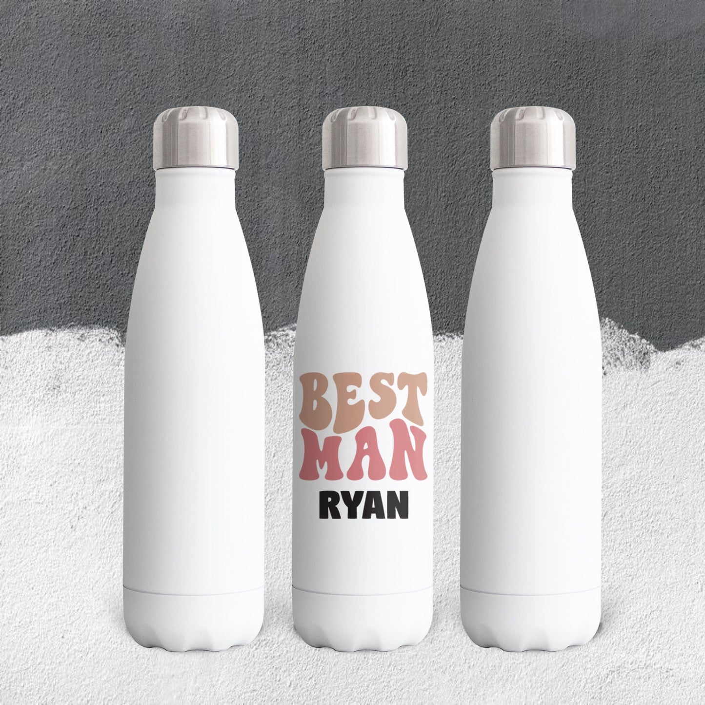 Personalized Best Man Tumbler - Sublimated