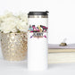 Personalized Hair Dresser Split Monogram Tumbler - Sublimated