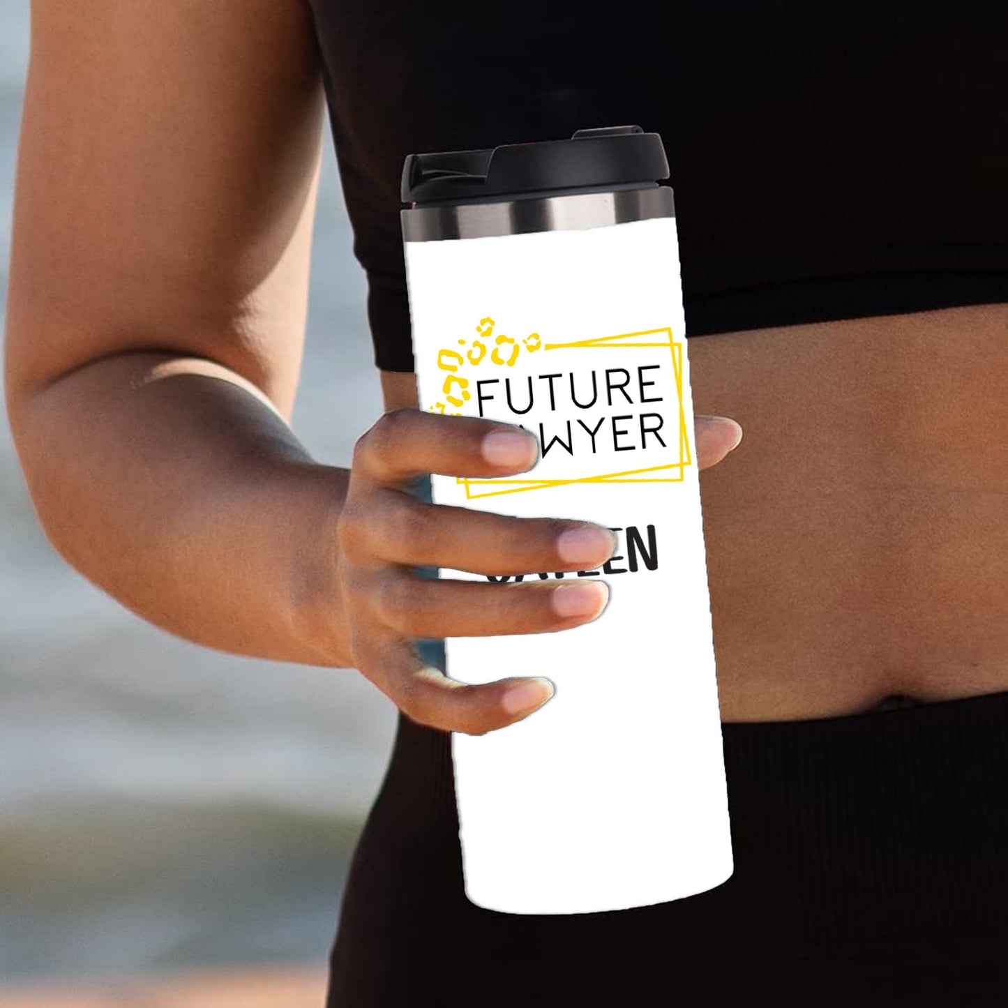 Personalized Future Lawyer Tumbler - Sublimated