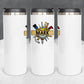 Personalized Mechanic Tools Split Monogram Tumbler - Sublimated